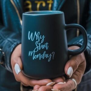 Why Start Monday Motivational Mug